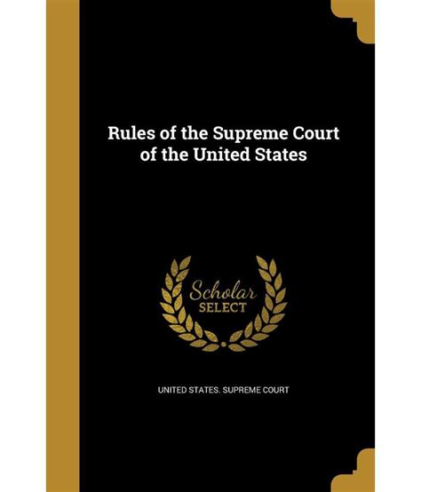 united states supreme court rules