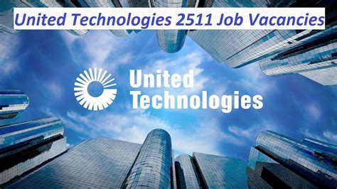 united technologies jobs opportunities