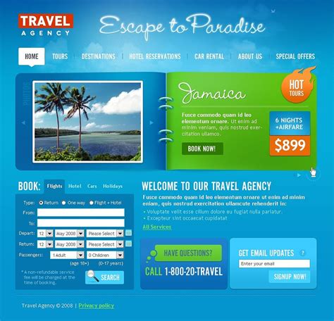 united travel agency site