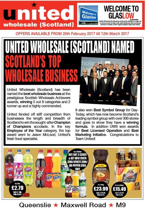 united wholesale scotland queenslie