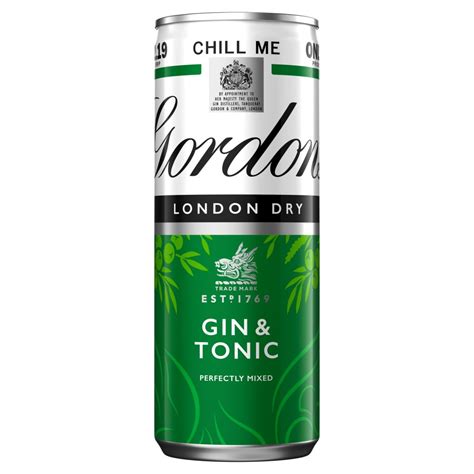 Units In A Can Of Gin And Tonic