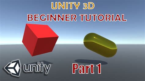 unity 3d tutorials for beginners