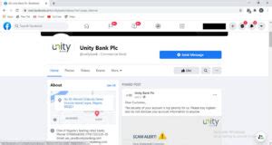 unity bank customer service phone number