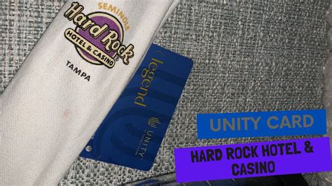 unity card hard rock