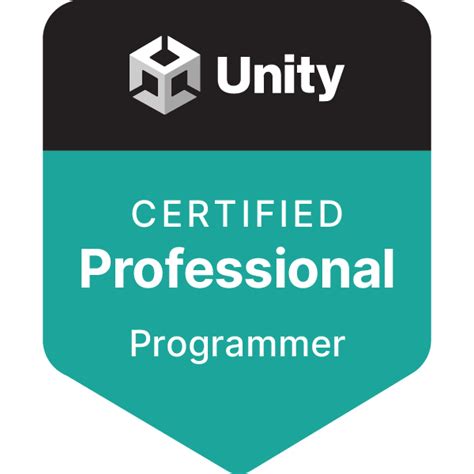 unity certified professional programmer