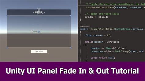 Unity Difference Between Canvas And Panel