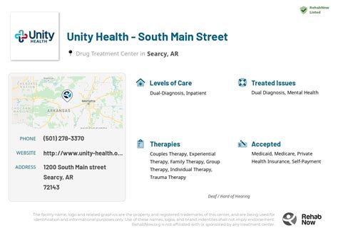 unity health searcy ar fax number