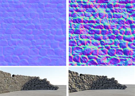 unity height map vs normal map
