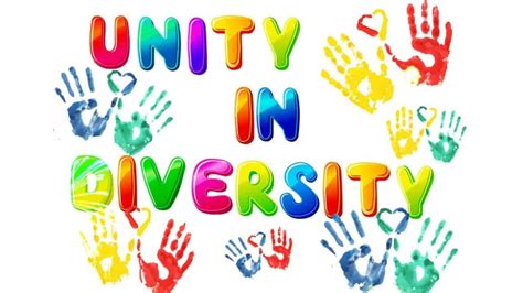 unity in diversity value