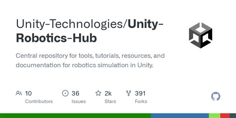 Unity Robotics Hub Github