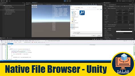 unity standalone file browser