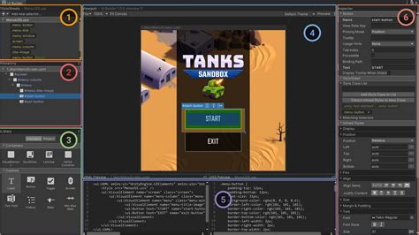 unity ui toolkit examples
