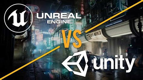unity vs unreal engine 2023