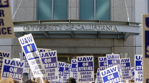 univ of california strike