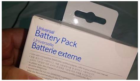Universal Battery Pack Samsung 2100mAh , Black