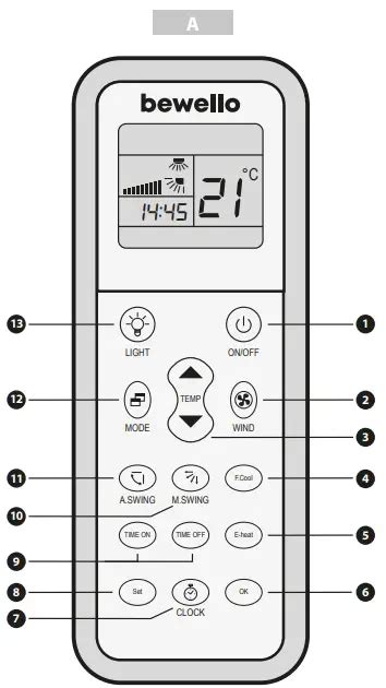 Universal Air Conditioner Remote Control User Manual