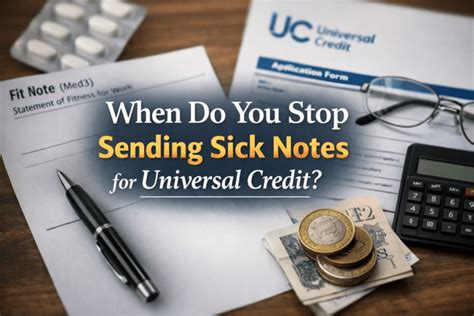 universal credit when off sick