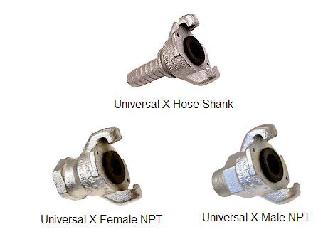 universal hose and fittings