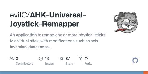 Universal Joystick Remapper