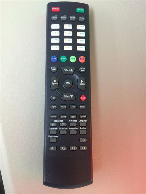 Universal Remote Control For Led Sign