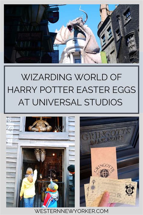 Universal Studios Harry Potter Easter Eggs