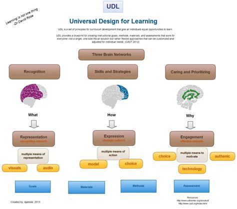 universal design for learning udl lesson plan template