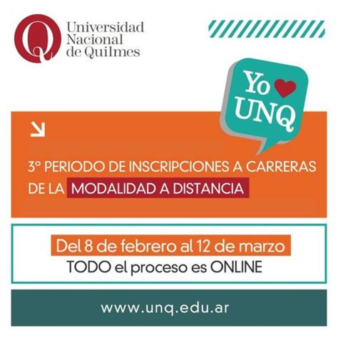 universidad de quilmes inscripciones