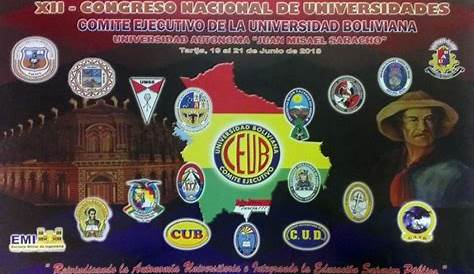 Hoy comienza el XIII congreso de las universidades de Bolivia