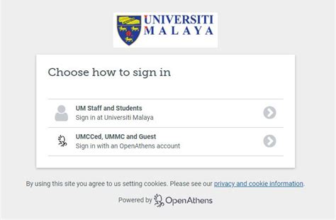 universiti malaya login