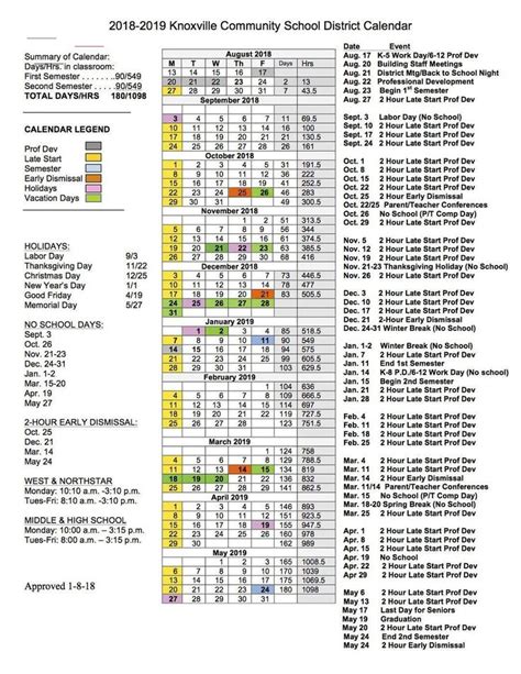 University Of Iowa Calendar 24-25