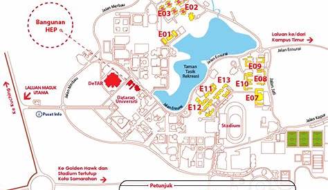 University Malaya Campus Map