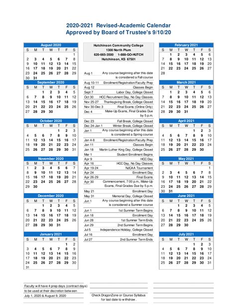 University Of Minnesota Academic Calendar