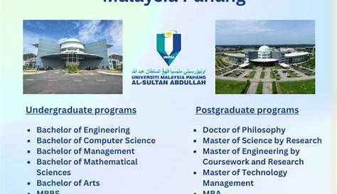 Universiti Malaysia Pahang Courses : Universiti malaysia pahang