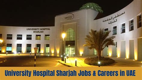 university hospital of sharjah careers