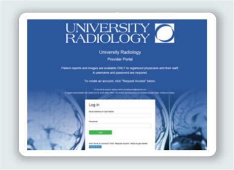 university imaging patient portal