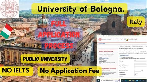 university of bologna admission 2024