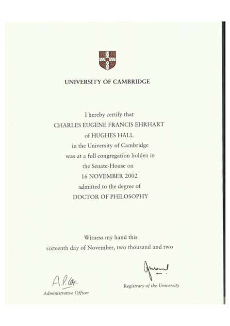 university of cambridge cs phd