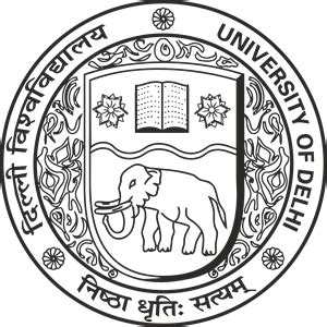 university of delhi logo vector