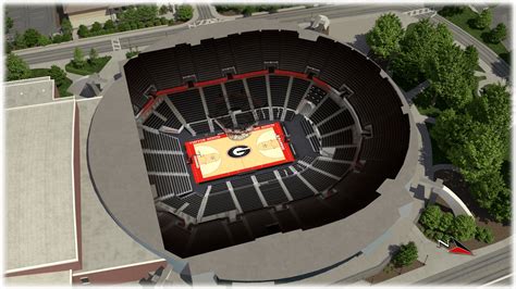 university of georgia basketball arena