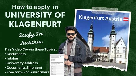 university of klagenfurt apply