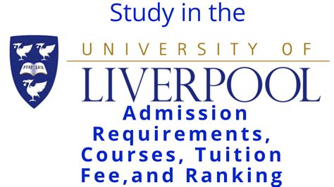 university of liverpool application
