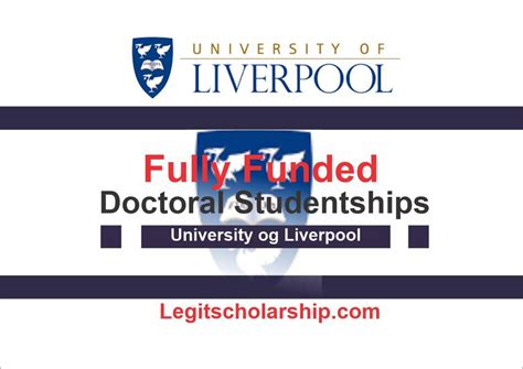 university of liverpool phd scholarships