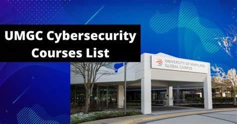 university of maryland cyber security degree