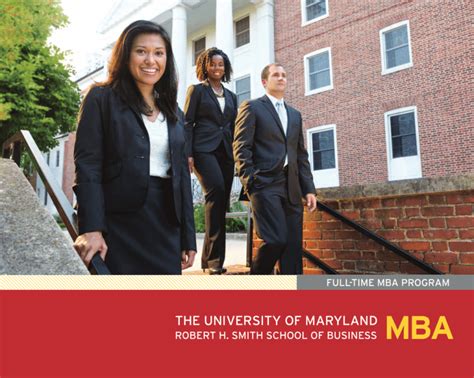 university of maryland mba admissions