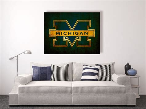 university of michigan canvas down