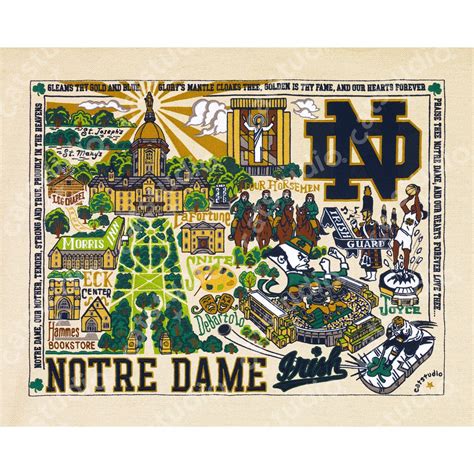 university of notre dame prints