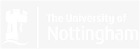 university of nottingham white logo