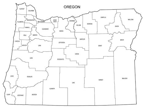 University Of Oregon Printable Map