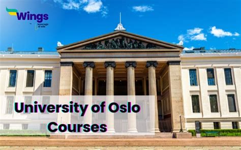 university of oslo courses taught in english