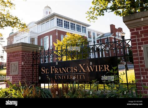 university of saint francis xavier